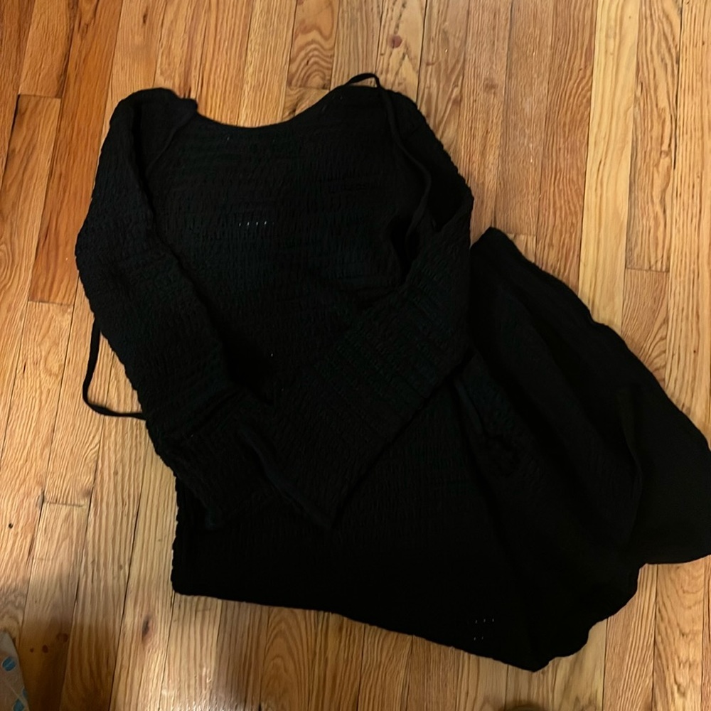 Rue Stiic Lana Maxi Knit Dress Black